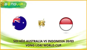 Soi kèo Australia vs Indonesia